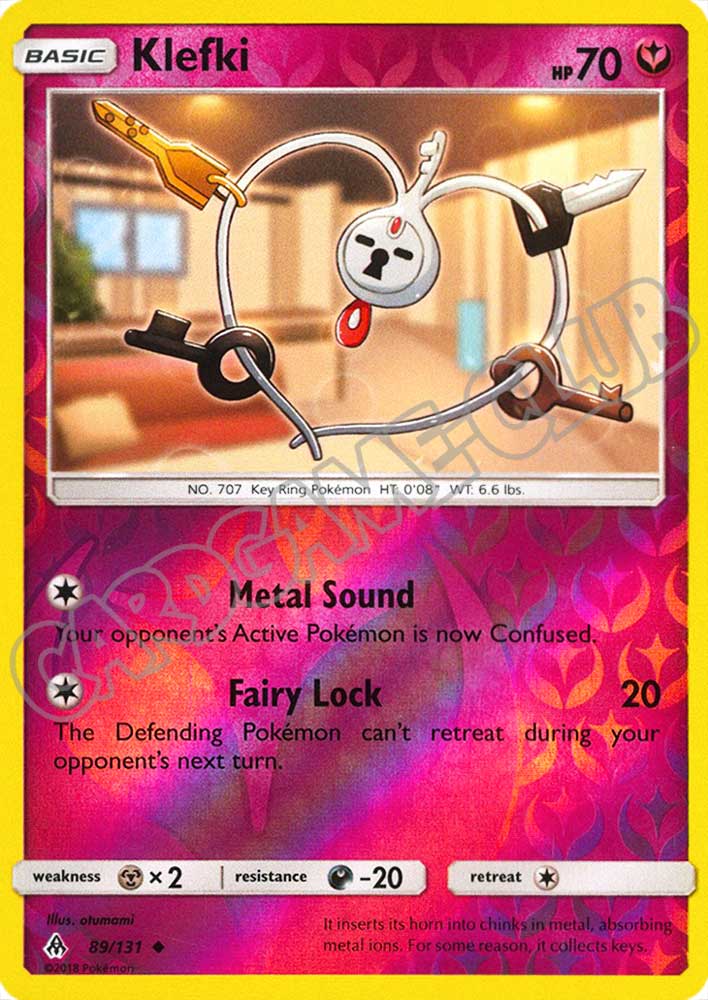 089 / 131 Klefki non comune foil reverse (EN) -NEAR MINT-