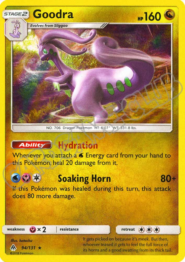 094 / 131 Goodra rara foil (EN) -NEAR MINT-