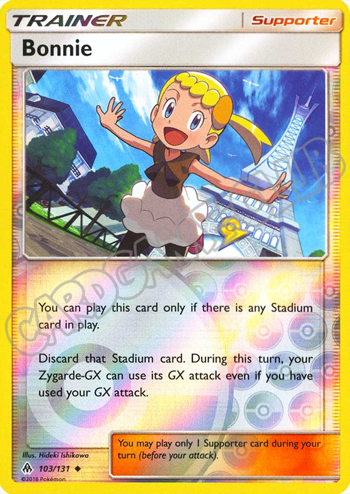 103 / 131 Bonnie non comune foil reverse (EN) -NEAR MINT-