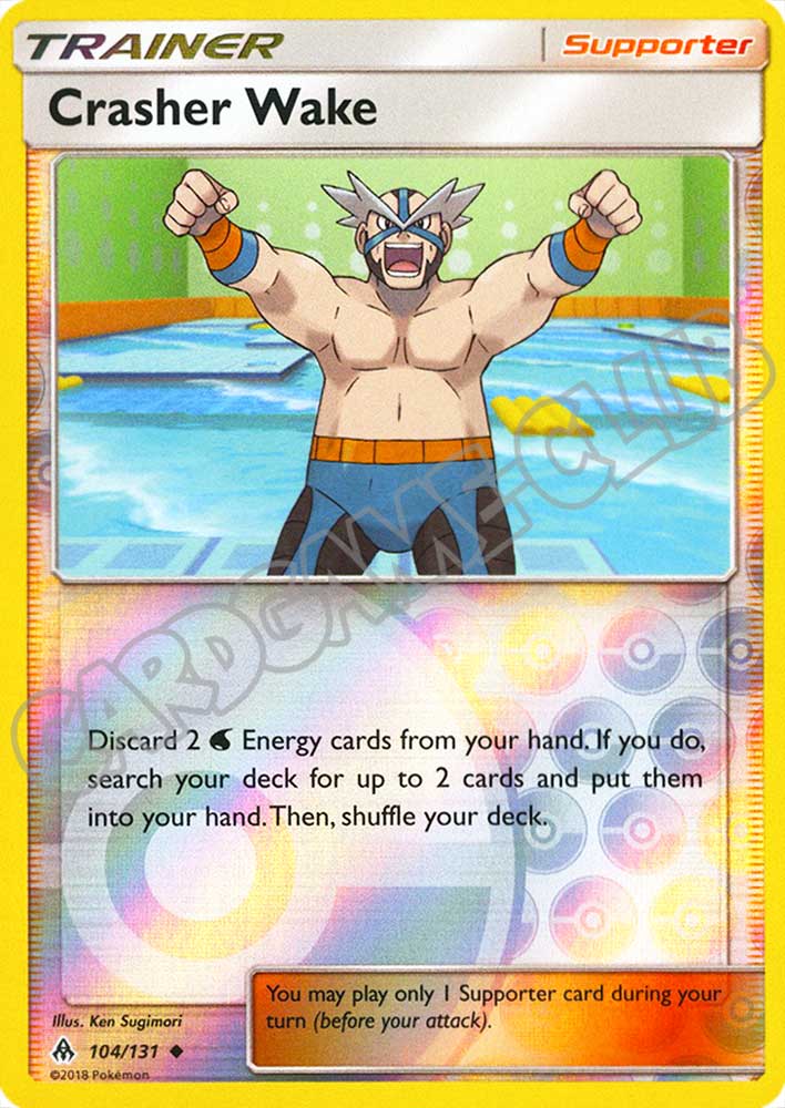 104 / 131 Crasher Wake non comune foil reverse (EN) -NEAR MINT-