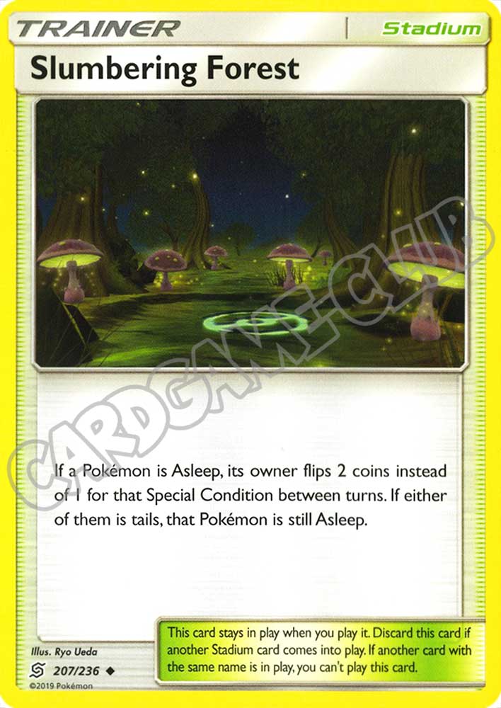 207 / 236 Slumbering Forest non comune normale (EN) -NEAR MINT-