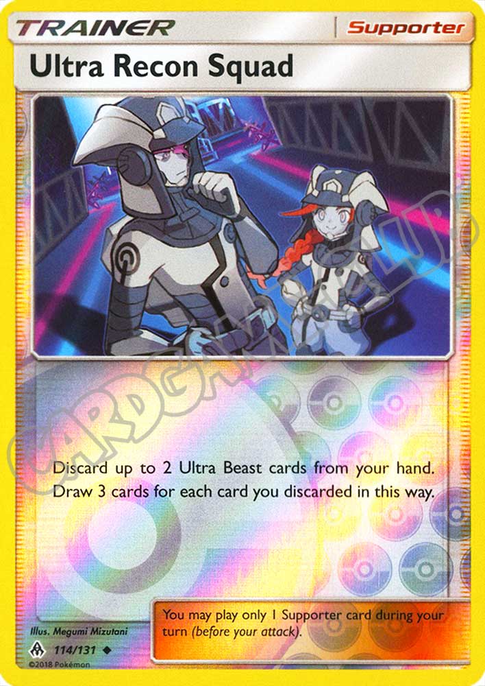 114 / 131 Ultra Recon Squad non comune foil reverse (EN) -NEAR MINT-