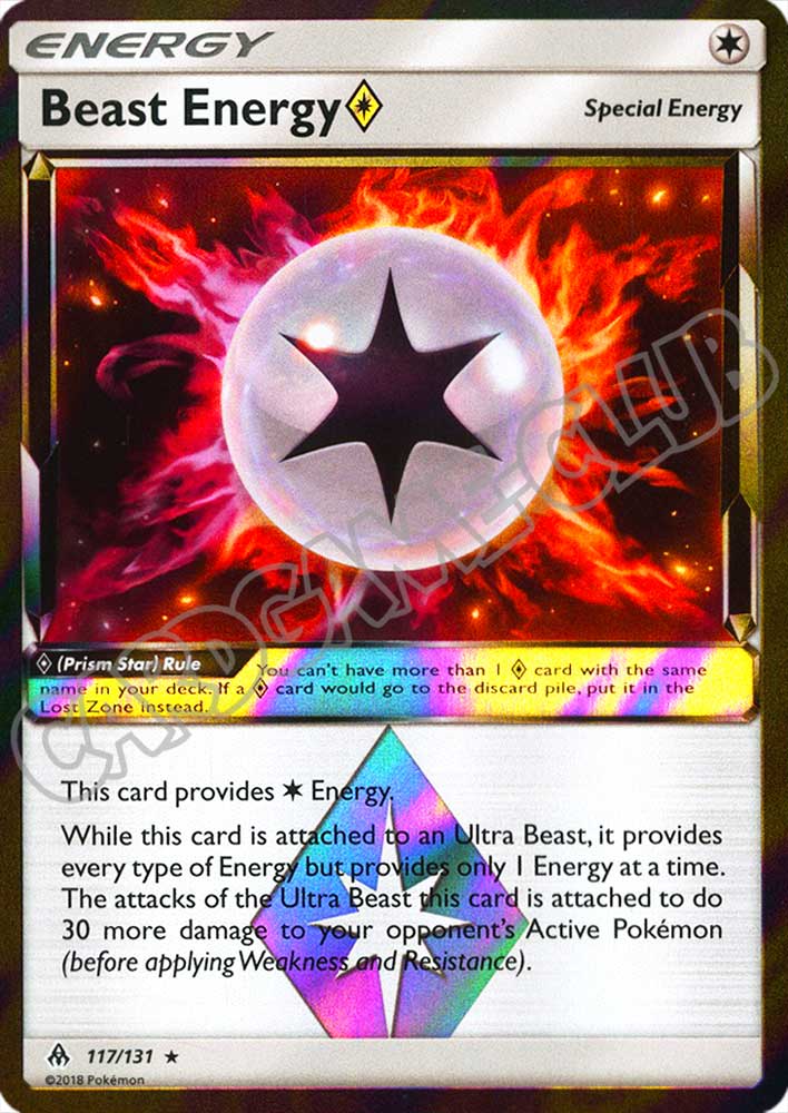 117 / 131 Beast Energy Prisma rara prisma foil (EN) -NEAR MINT-