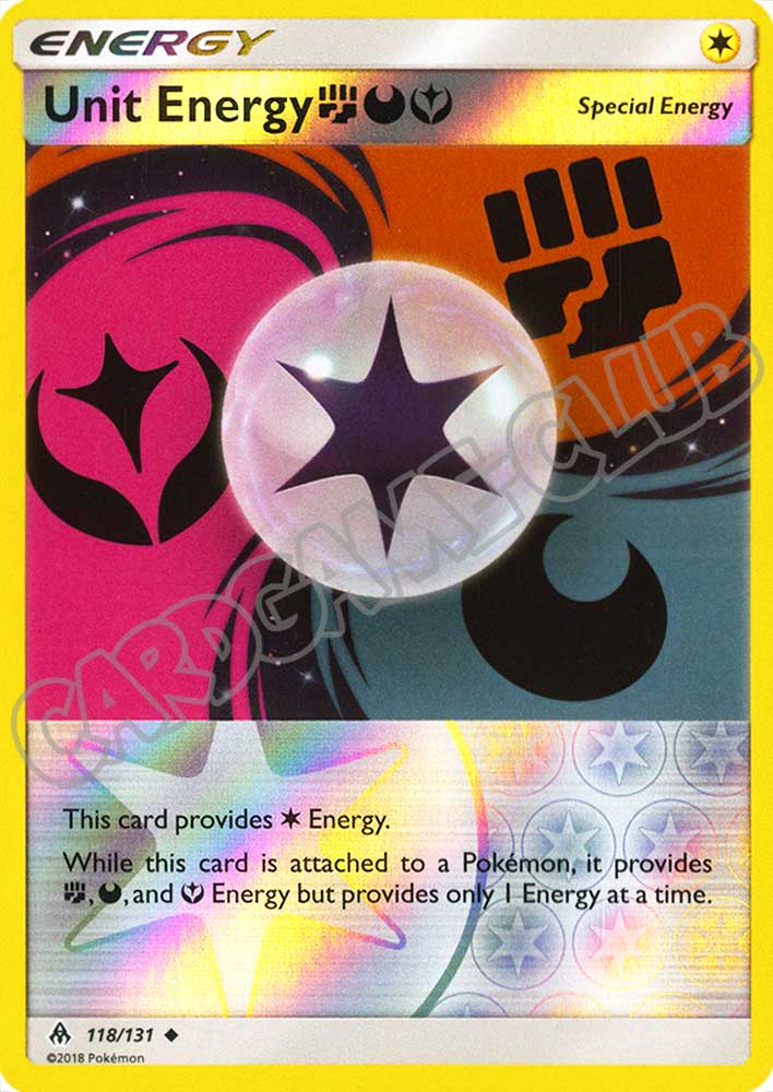 118 / 131 Unit Energy non comune foil reverse (EN) -NEAR MINT-