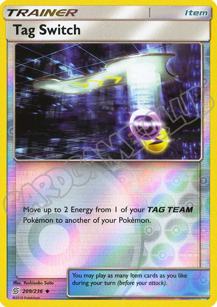 209 / 236 Tag Switch non comune foil reverse (EN) -NEAR MINT-