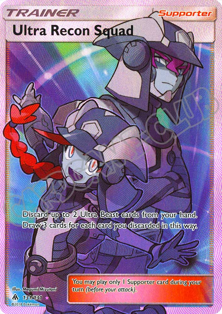 131 / 131 Ultra Recon Squad rara segreta foil (EN) -NEAR MINT-