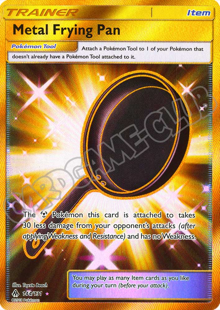 144 / 131 Metal Frying Pan rara segreta foil (EN) -NEAR MINT-