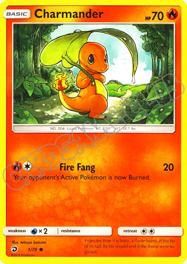 01 / 70 Charmander comune normale (EN) -NEAR MINT-