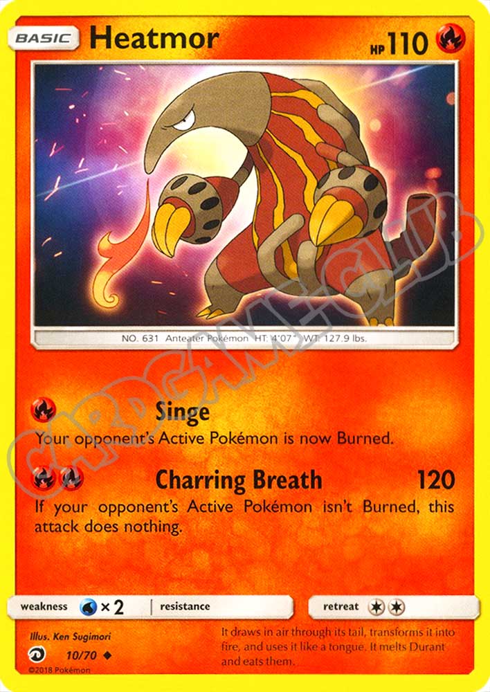 10 / 70 Heatmor non comune normale (EN) -NEAR MINT-