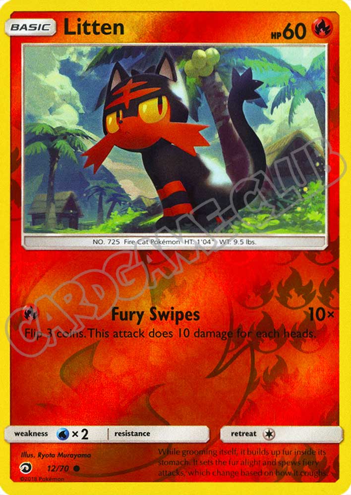 12 / 70 Litten comune foil reverse (EN) -NEAR MINT-