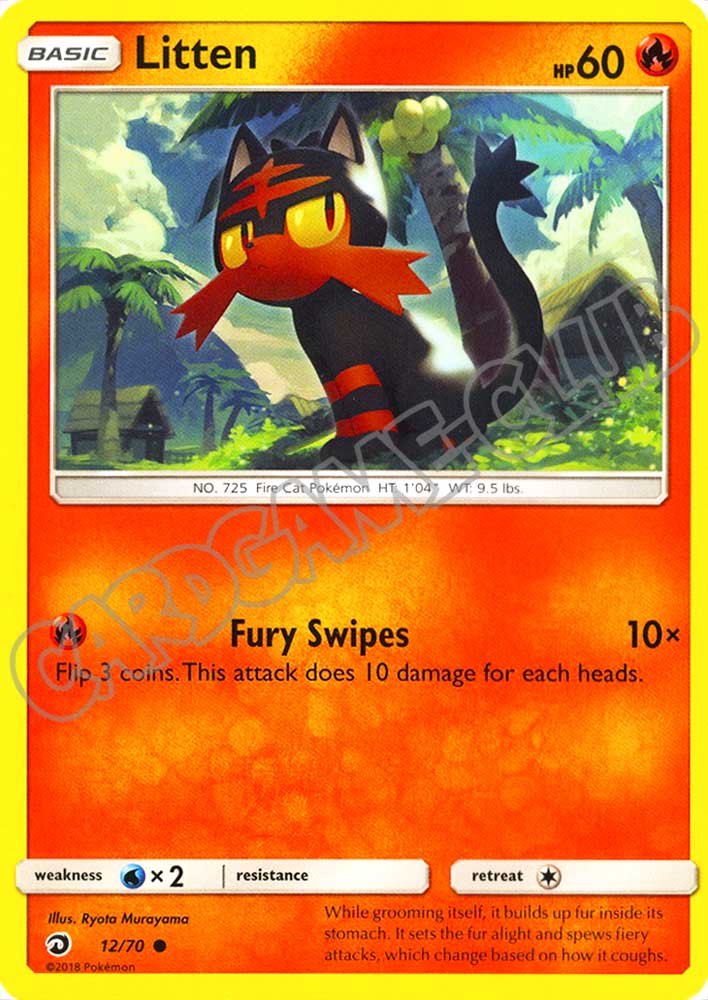 12 / 70 Litten comune normale (EN) -NEAR MINT-