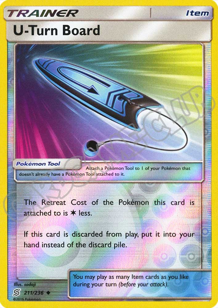 211 / 236 U-Turn Board non comune foil reverse (EN) -NEAR MINT-