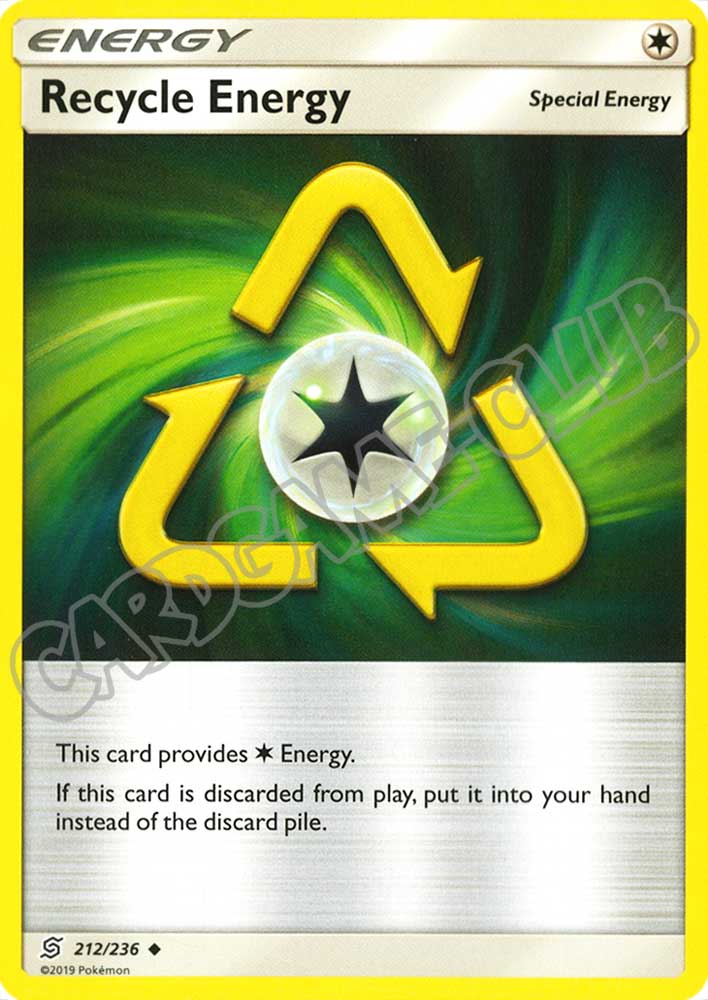 212 / 236 Recycle Energy non comune normale (EN) -NEAR MINT-