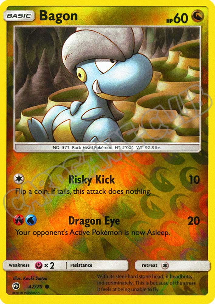 42 / 70 Bagon comune foil reverse (EN) -NEAR MINT-