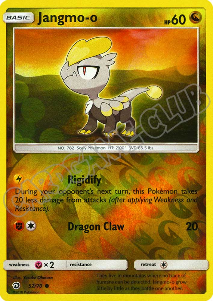 52 / 70 Jangmo-o comune foil reverse (EN) -NEAR MINT-