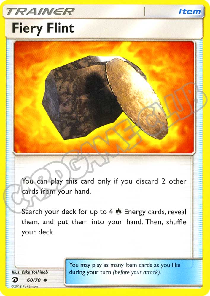 60 / 70 Fiery Flint non comune normale (EN) -NEAR MINT-