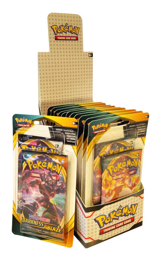 Sword and Shield Darkness Ablaze display 12 blister promo 2 bustine Celebration (EN)