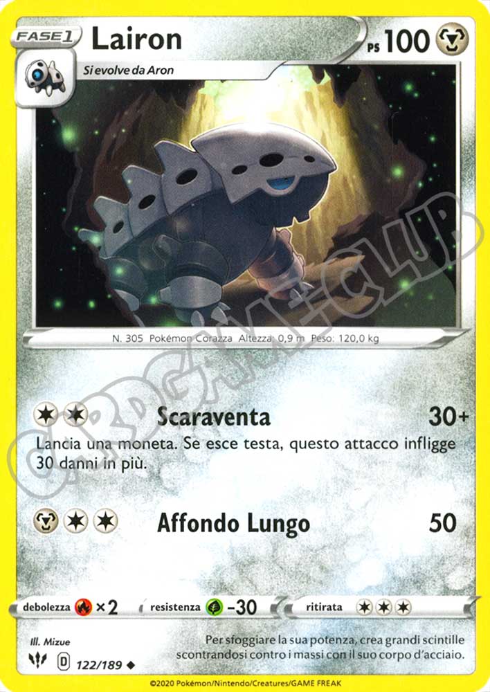 122 / 189 Lairon non comune normale (IT) -NEAR MINT-