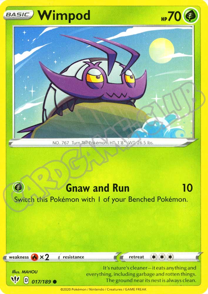 017 / 189 Wimpod comune normale (EN) -NEAR MINT-