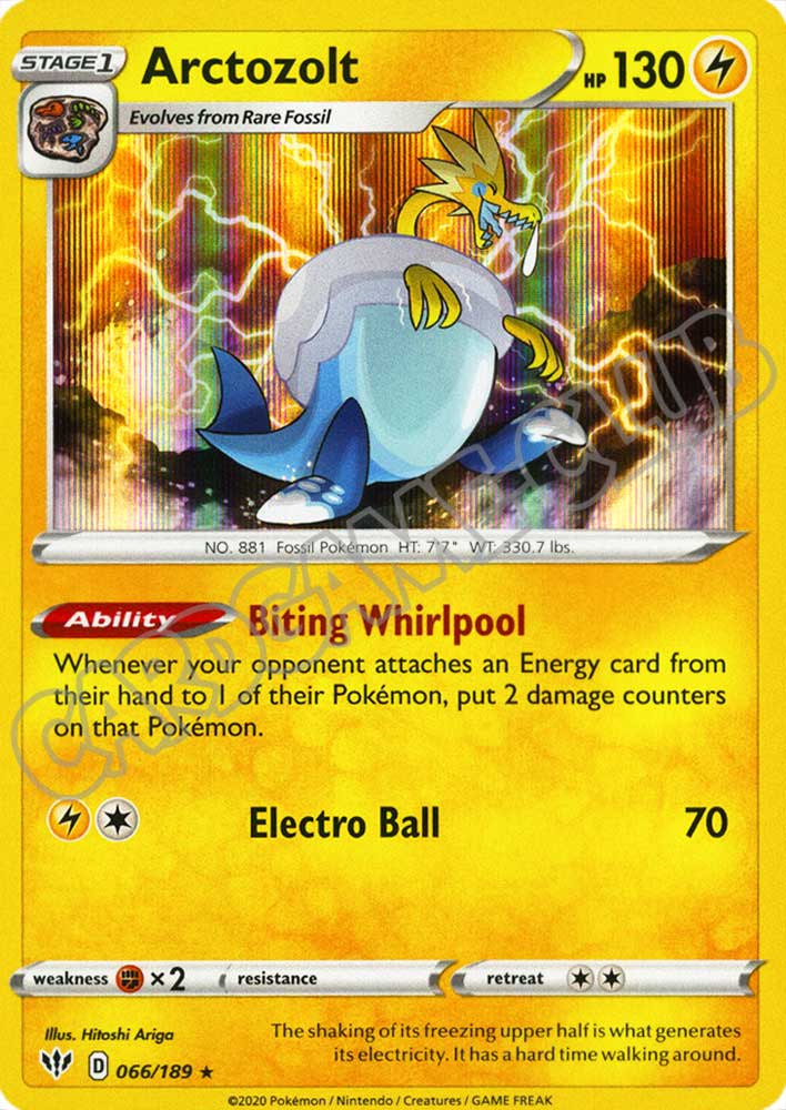 066 / 189 Arctozolt rara foil (EN) -NEAR MINT-