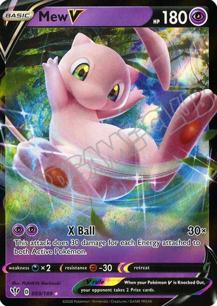 069 / 189 Mew V rara V foil (EN) -NEAR MINT-