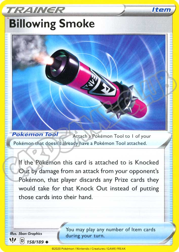 158 / 189 Billowing Smoke non comune normale (EN) -NEAR MINT-