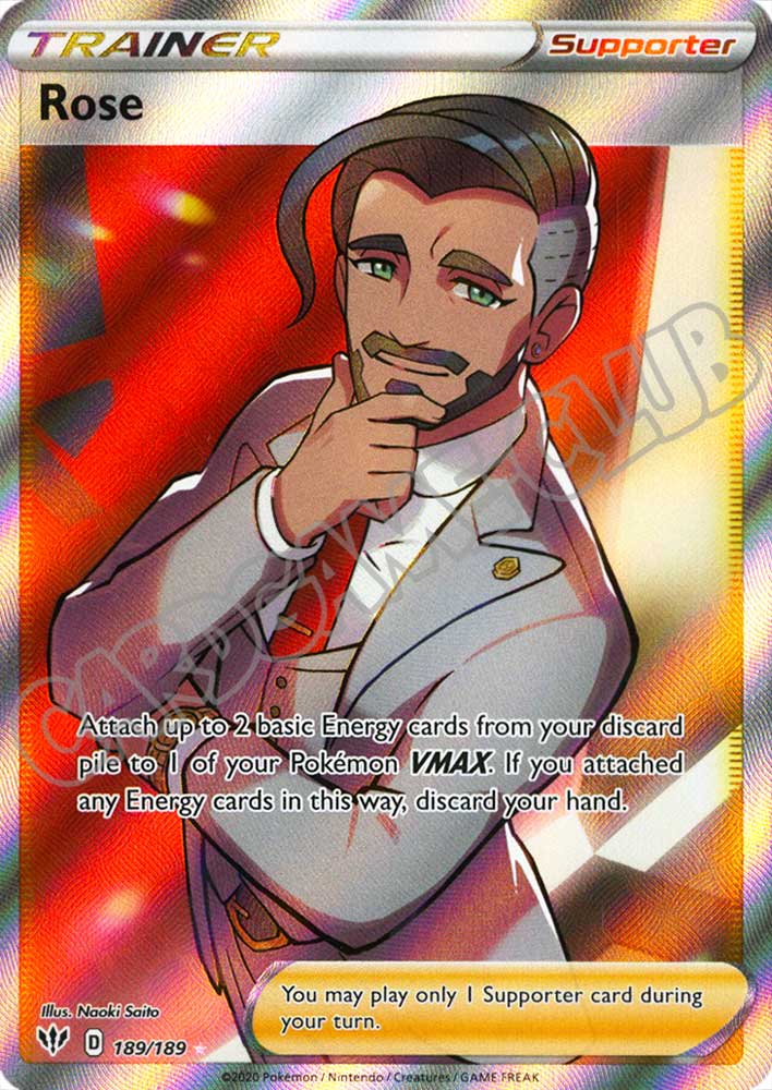 189 / 189 Rose ultra rara foil (EN) -NEAR MINT-