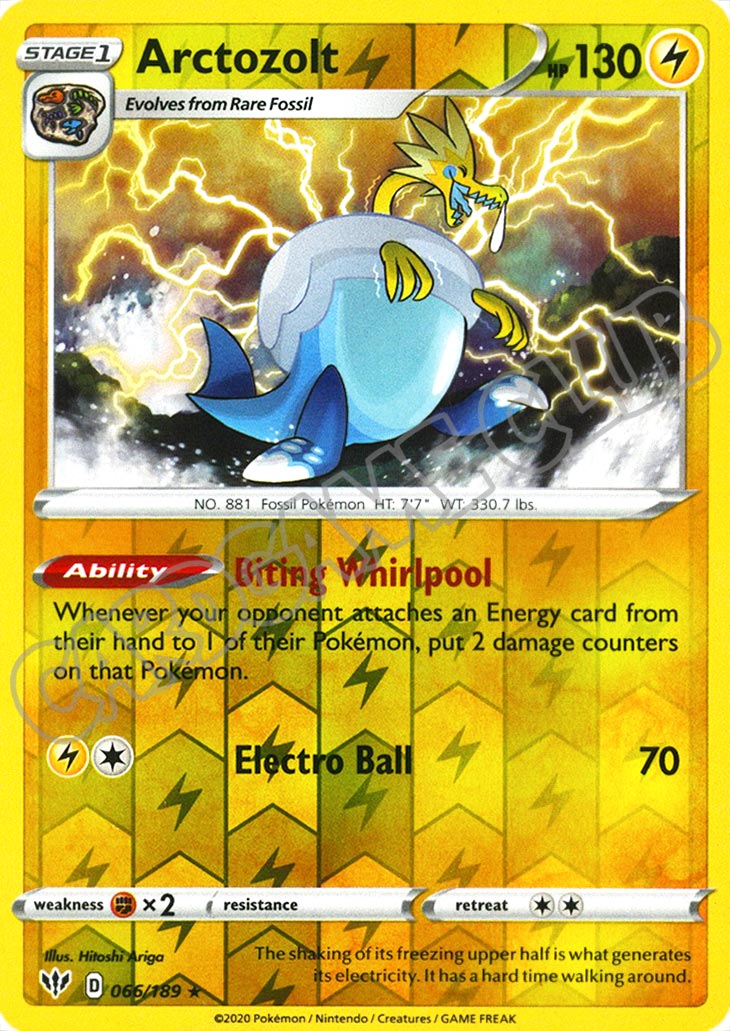 066 / 189 Arctozolt rara foil reverse (EN) -NEAR MINT-