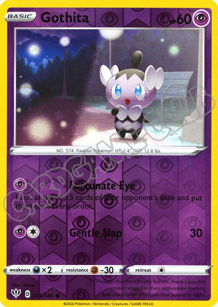 073 / 189 Gothita comune foil reverse (EN) -NEAR MINT-