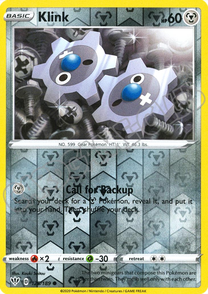 125 / 189 Klink comune foil reverse (EN) -NEAR MINT-