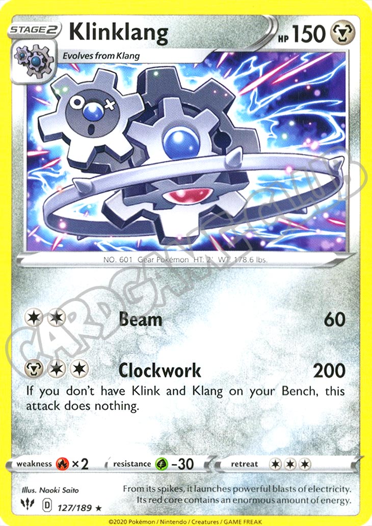 127 / 189 Klinklang rara normale (EN) -NEAR MINT-