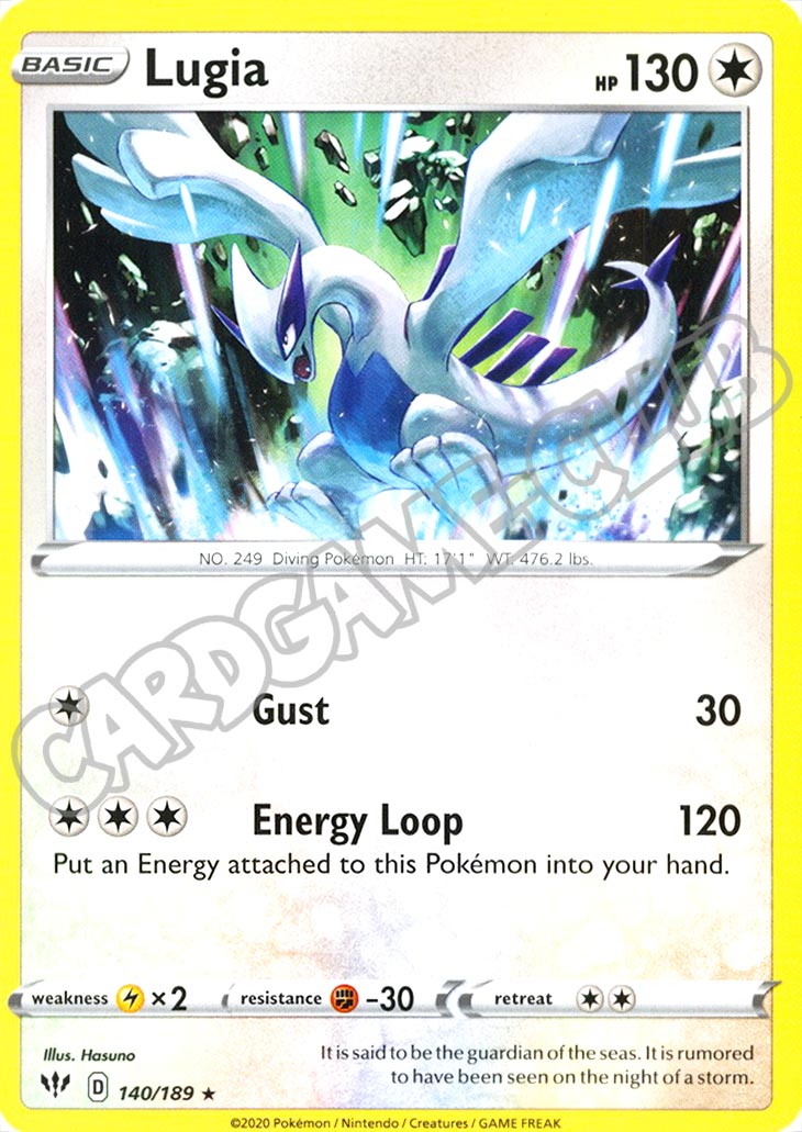140 / 189 Lugia rara normale (EN) -NEAR MINT-