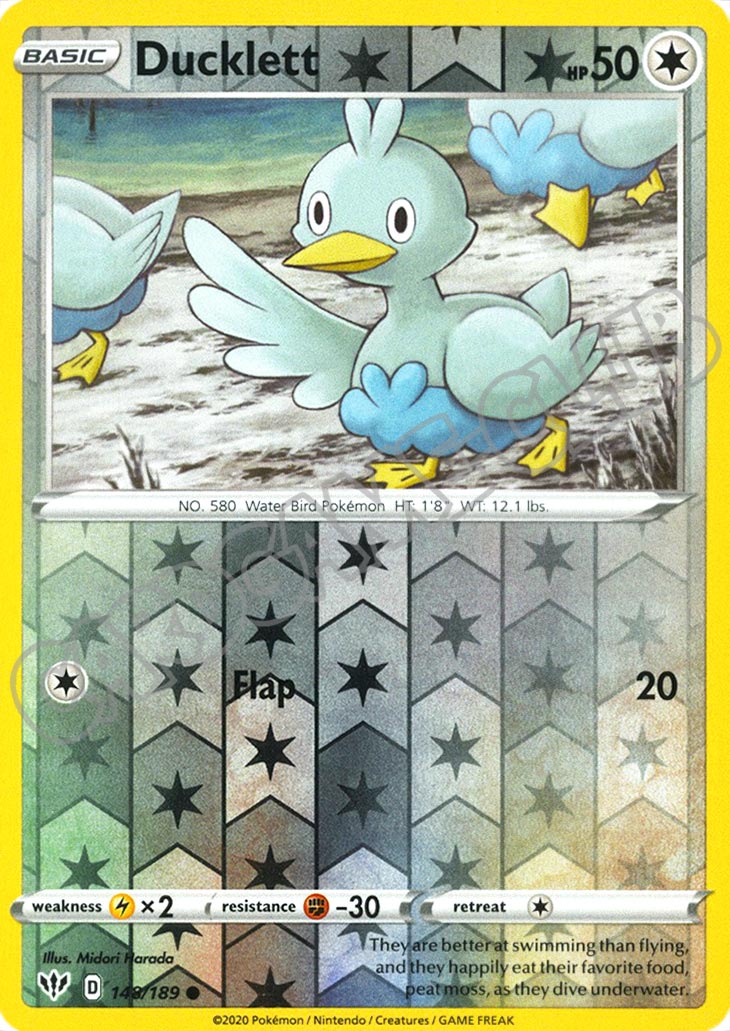 148 / 189 Ducklett comune foil reverse (EN) -NEAR MINT-