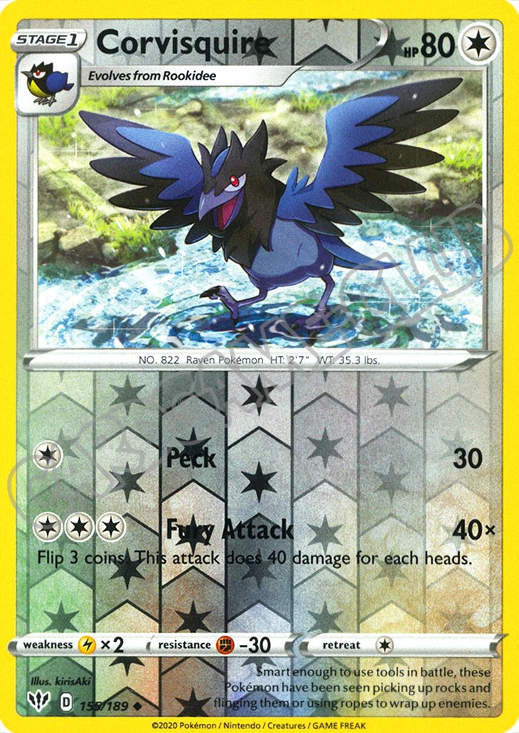 155 / 189 Corvisquire non comune foil reverse (EN) -NEAR MINT-