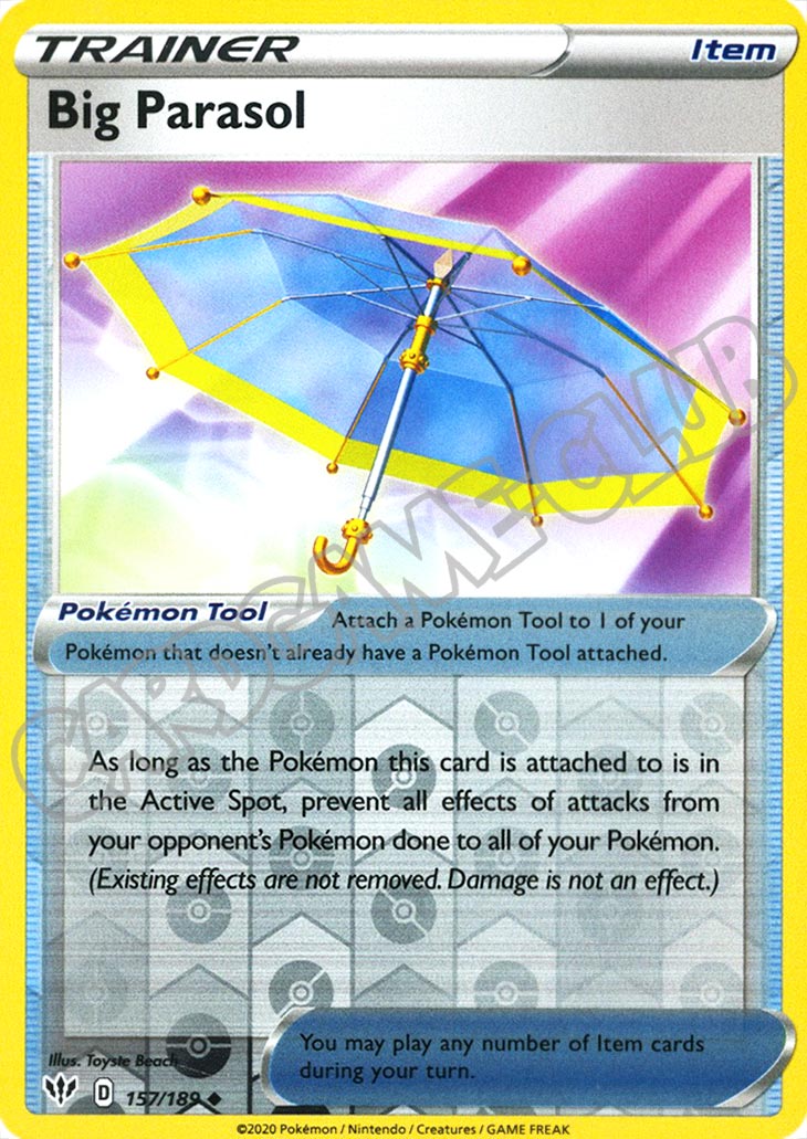 157 / 189 Big Parasol non comune foil reverse (EN) -NEAR MINT-