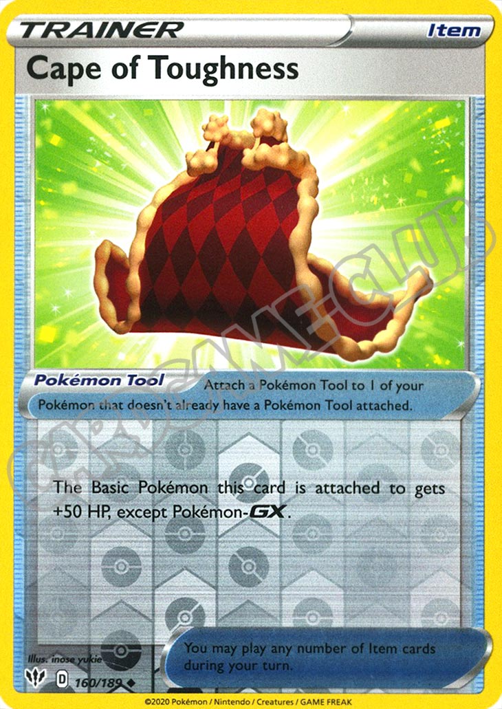 160 / 189 Cape of Toughness non comune foil reverse (EN) -NEAR MINT-
