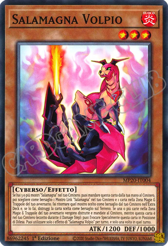 MP20-IT004 Salamagna Volpio comune 1a Edizione (IT) -NEAR MINT-