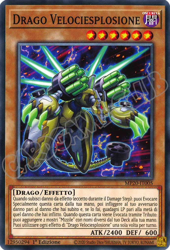 MP20-IT005 Drago Velociesplosione comune 1a Edizione (IT) -NEAR MINT-