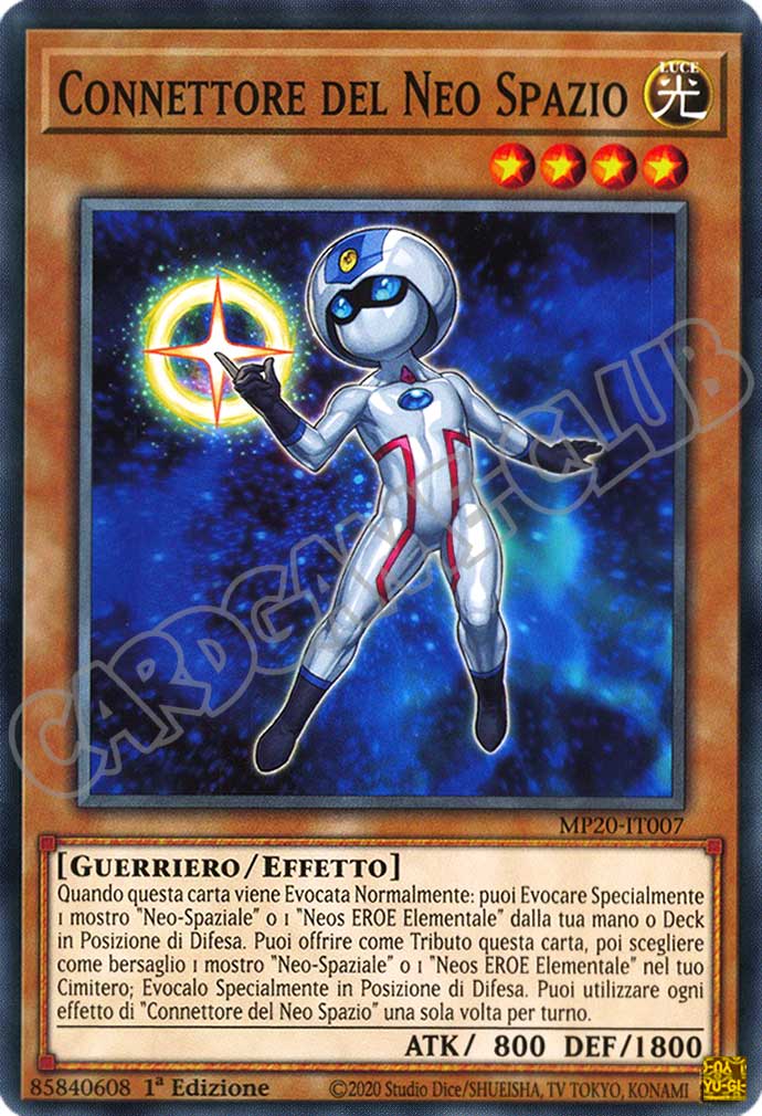 MP20-IT007 Connettore del Neo Spazio comune 1a Edizione (IT) -NEAR MINT-
