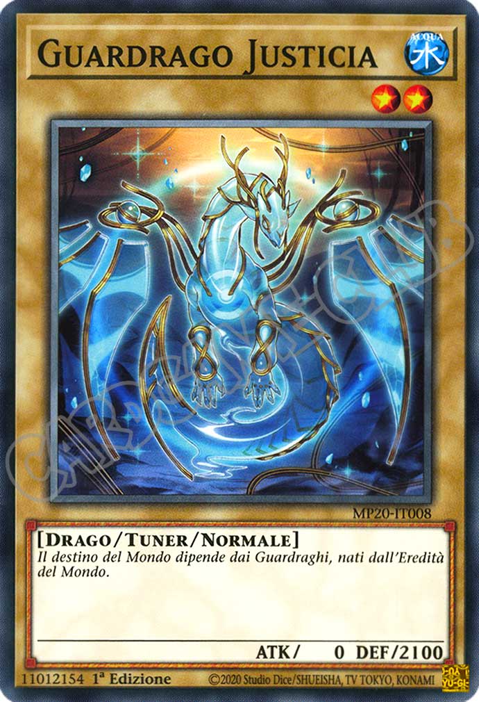 MP20-IT008 Guardrago Justicia comune 1a Edizione (IT) -NEAR MINT-