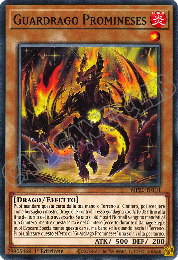 MP20-IT010 Guardrago Promineses comune 1a Edizione (IT) -NEAR MINT-