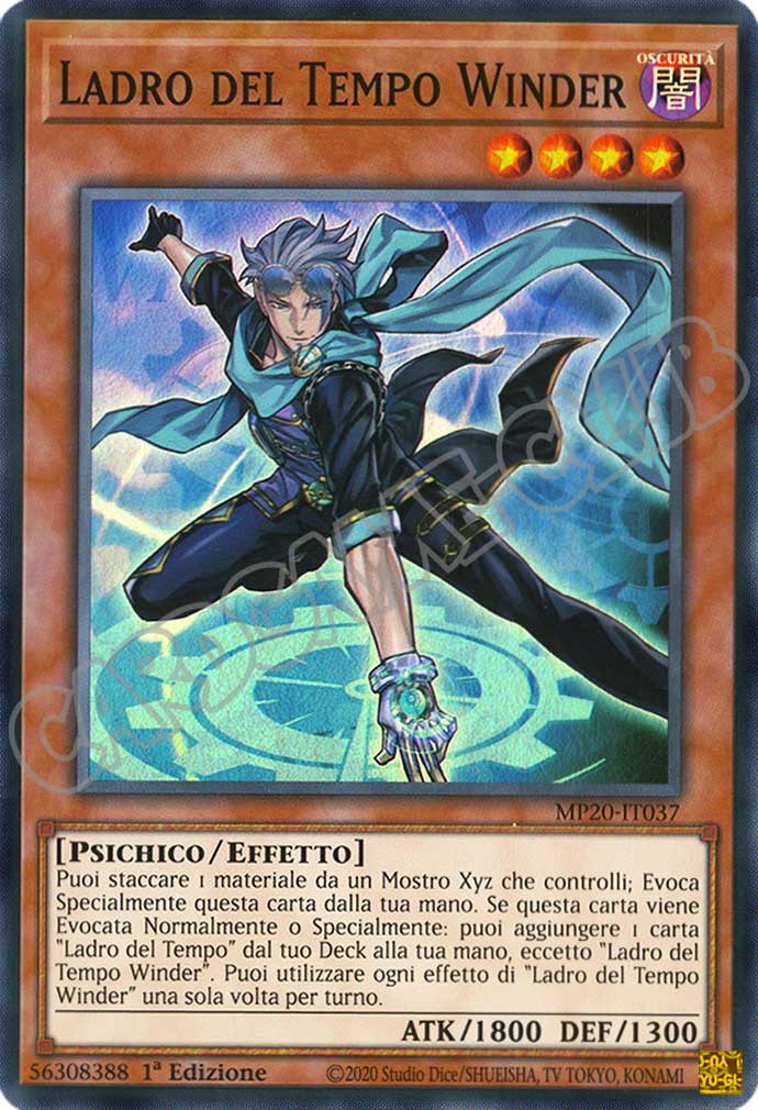 MP20-IT037 Ladro del Tempo Winder super rara 1a Edizione (IT) -NEAR MINT-
