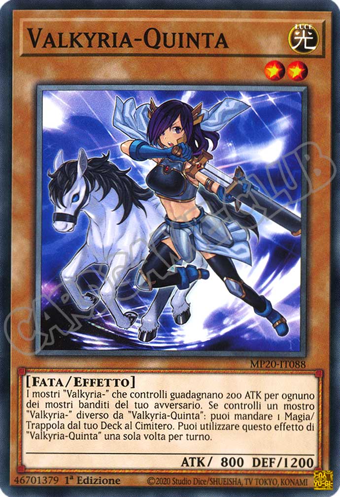 MP20-IT088 Valkyria-Quinta comune 1a Edizione (IT) -NEAR MINT-