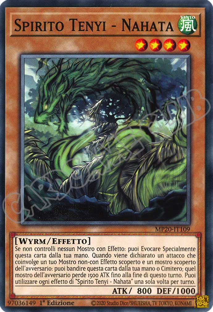 MP20-IT109 Spirito Tenyi - Nahata comune 1a Edizione (IT) -NEAR MINT-