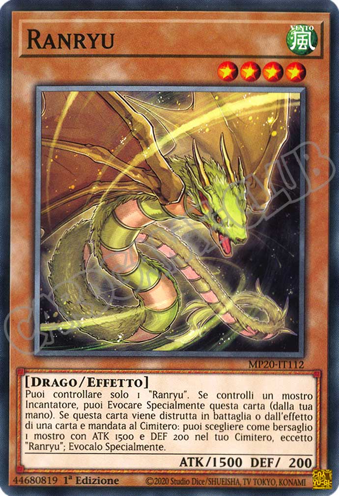 MP20-IT112 Ranryu comune 1a Edizione (IT) -NEAR MINT-