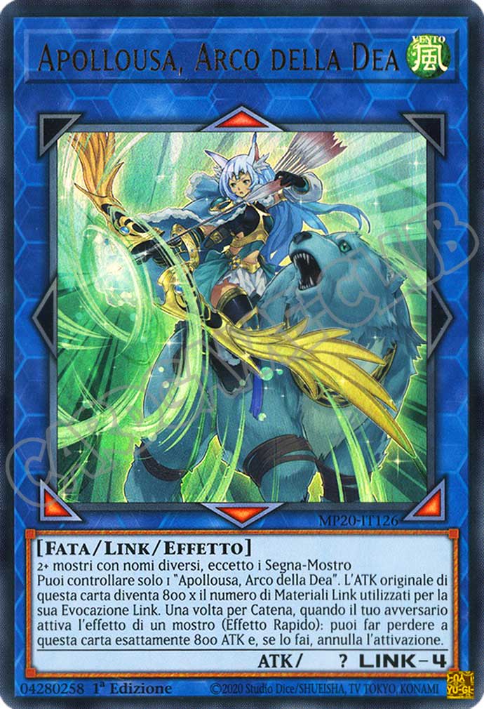 MP20-IT126 Apollousa, Arco della Dea ultra rara 1a Edizione (IT) -NEAR MINT-