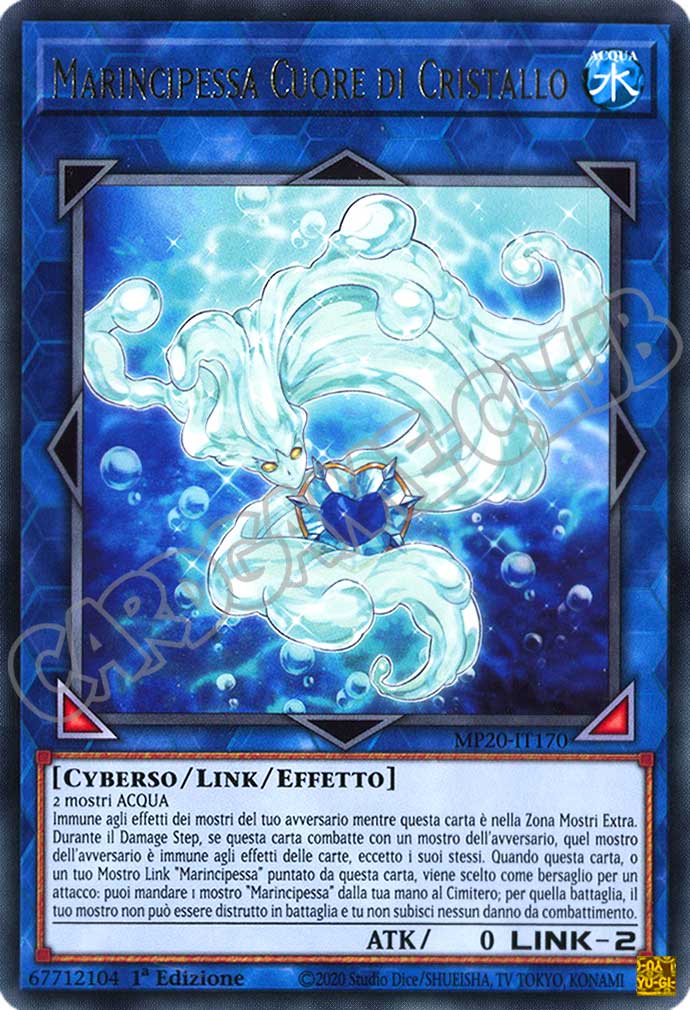 MP20-IT170 Marincipessa Cuore di Cristallo rara 1a Edizione (IT) -NEAR MINT-