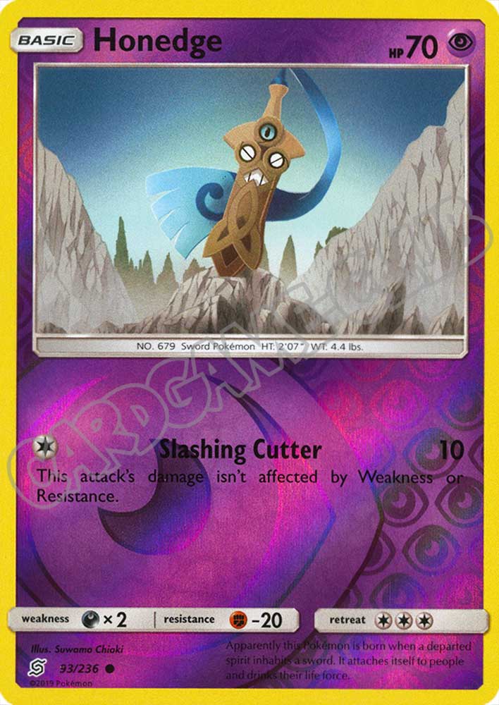 093 / 236 Honedge comune foil reverse (EN) -NEAR MINT-