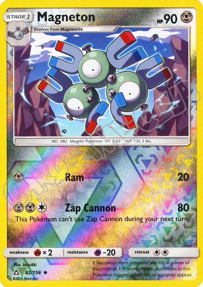 082 / 156 Magneton non comune foil reverse (EN) -NEAR MINT-