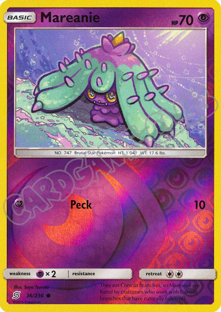096 / 236 Mareanie comune foil reverse (EN) -NEAR MINT-